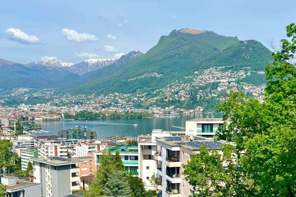 Panorama Suite In Lugano - Pazzallo Paradiso Εξωτερικό φωτογραφία